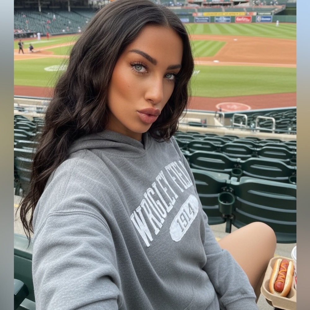 Wrigley field sweater hoodie